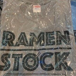【ネット決済】RAMEN STOCK Tシャツ　グレー　 Sサイ...