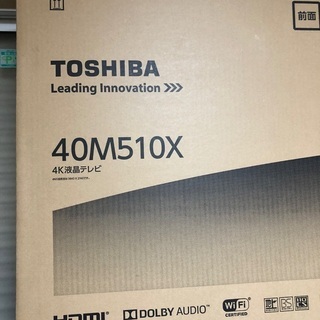 取引中】4K液晶テレビ『TOSHIBA REGZA40M510X』