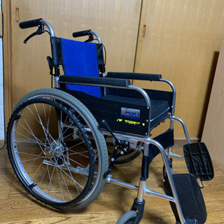 ②自走用車椅子　BAL-1 介助ブレーキ付き　ノーパンクタイヤ　...