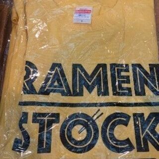 【ネット決済】RAMEN STOCK Tシャツ　イエロー　 Sサ...
