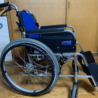 ③自走用車椅子　BAL-1 介助ブレーキ付き　ノーパンクタイヤ　...