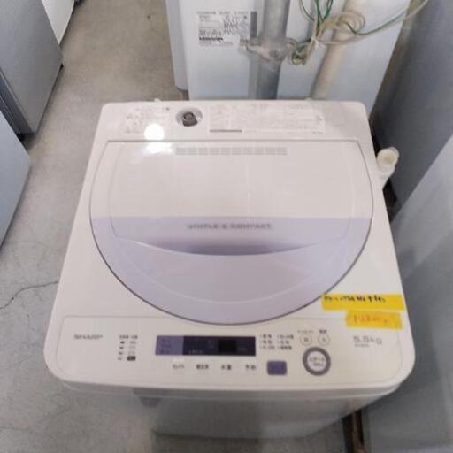 SHARP洗濯機　5.5kg 2016年製17800円41704