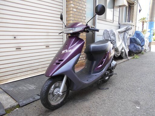スーパーディオ　2スト　Dio　スピード抜群　スペアキー有　後タイヤ新品　取説有
