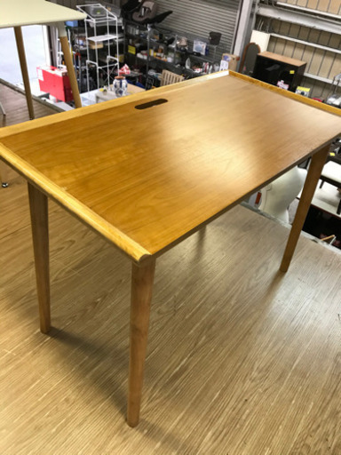 木目オシャレデスク