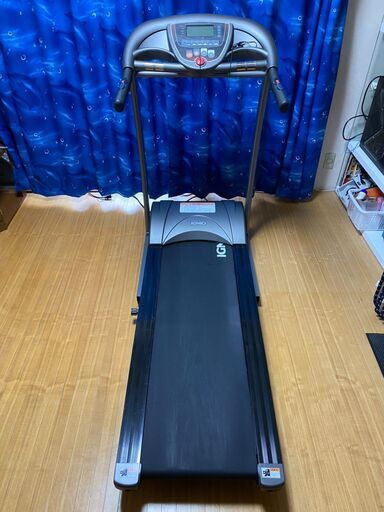 IGNIO イグニオ トレッドミル R16 ランニングマシン 最高速度16km/h ウォーキング 衝撃吸収 お家でエクササイズ 運動不足解消　耐震マットのおまけ付き！