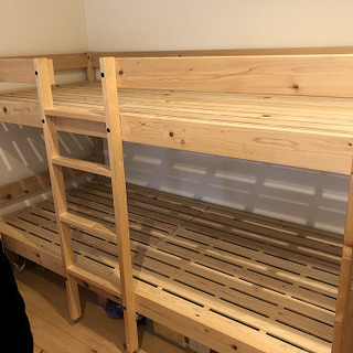 【ネット決済】【pe-sukeさま専用】国産木材使用すのこ二段ベッド
