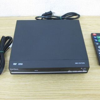 PortTech DVDプレーヤー 08D-DVP30N 2018年製