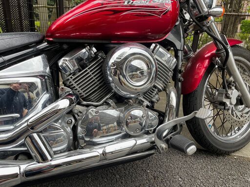 USED]ヤマハ ドラッグスター400(VH02J) 車検 令和4年7月まで サイド