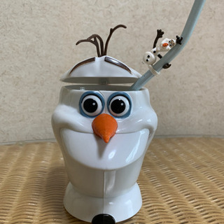 【ディズニー】オラフ器　プラスチック製