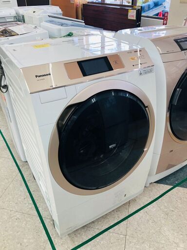⭐Panasonic(パナソニック)市販モデル NA-VX9700R-W 11/6ｋｇドラム式洗濯機 エディオン限定モデル 2018年　NA-VX5E5R⭐