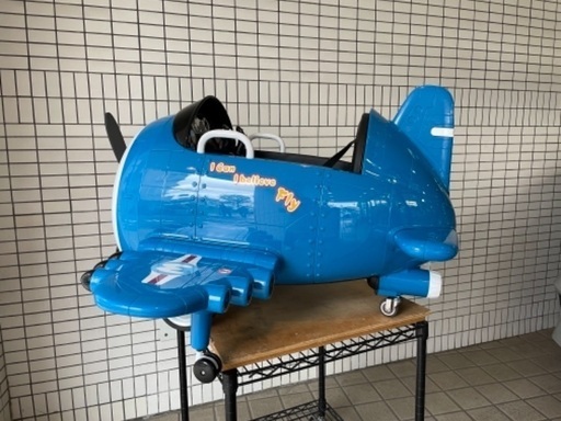未使用・展示品】RAMASU 子供用電動乗用 飛行機