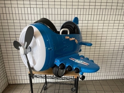 【未使用・展示品】RAMASU 子供用電動乗用　飛行機
