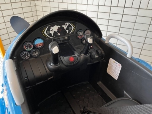 未使用・展示品】RAMASU 子供用電動乗用 飛行機