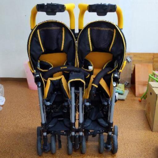 ２人乗りベビーカー