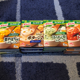 【クノールカップスープ4種類　12箱】