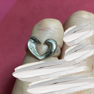 商談中！Pt900 ハート型リング 6g プラチナ 指輪