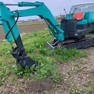 ヤンマーミニユンボ動作確認済みカード払い出来ます