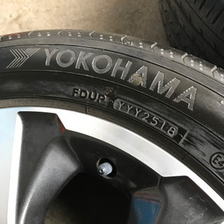 スバルXVタイヤ純正アルミホイール