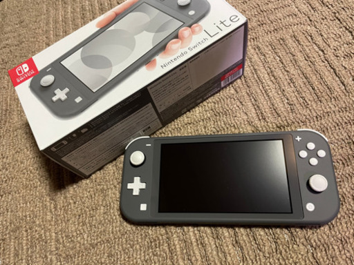 Switch lite スイッチライト グレー 美品