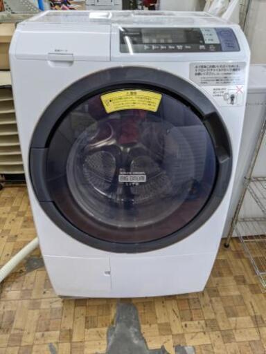 ドラム式洗濯機 日立 BD-SG100BL 2018年 ヒートリサイクル（洗濯容量：10kg 乾燥容量：6kg）安心の3ヶ月保証自社配送時代引き可(現金、クレジット、スマホ決済対応)