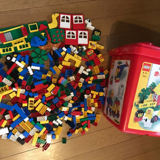 【ネット決済】LEGO  レゴブロック　赤いバケツ4244