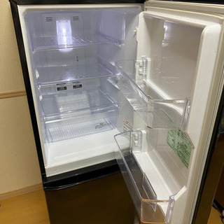 ★三菱　冷蔵庫　146L MR-P15Z-B サファイアブラック　2016年　美品　ノンフロン　右開き
