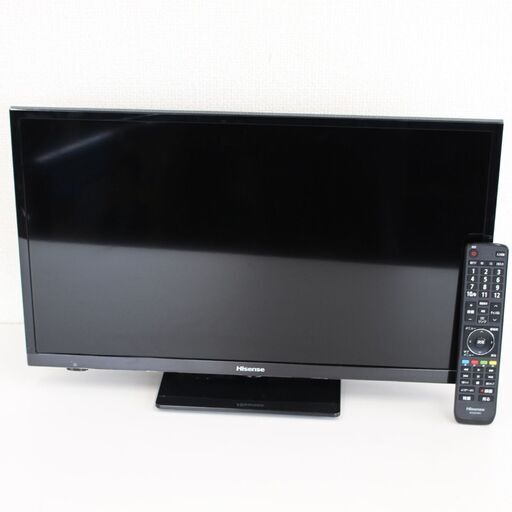 T822) ハイセンス デジタルハイビジョン液晶テレビ 24A50 24型 2020年製 Hisence 外付けHDD可 直下型LED 地上デジタル BS CS テレ