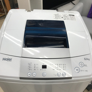 Haier ハイアール JW-K60M 2016年製 6kg 洗濯機
