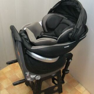 綺麗/クルムーヴスマートISO FIX JG－650/回転/日除け/洗濯済み