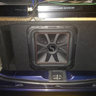 送料無料 kicker 送料込み 薄型 ウーハー www.colegiobelen ウーハー 2