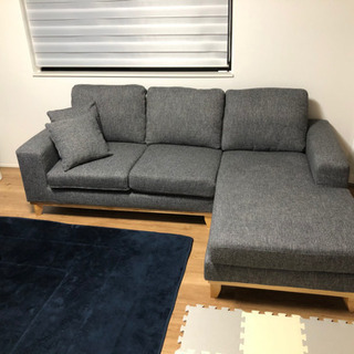 ☆ オシャレ　カウチソファー　美品☆