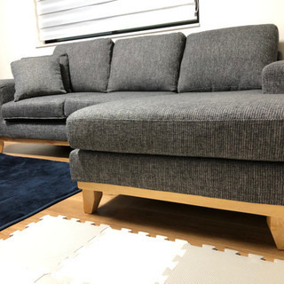 ☆ オシャレ　カウチソファー　美品☆