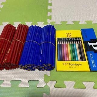 決まりました！鉛筆と色鉛筆、青の鉛筆