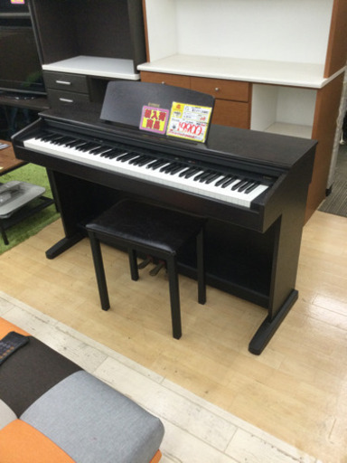 4/17 福岡 東区 定価148,000円 YAMAHA 88鍵盤電子ピアノ YDP-101 ダークブラウンカラー 楽器 イス付き グランドピアノ メゾピアノ ソプラノピアノ