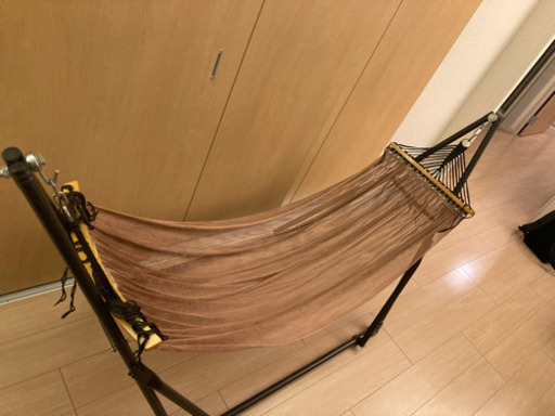 【値下げしました】美品！自立式ハンモック