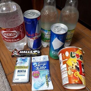 エナジードリンク➕炭酸飲料➕口臭ケア➕じゃがりこ‼️