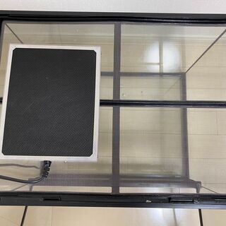 ②【飼育ゲージ】ジェックス エキゾテラ グラステラリウム 6045（暖突 M サイズ、サーモスタット付き）