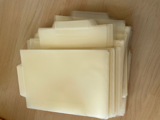 見出しつきクリアファイルクリアフォルダーファイルカルテフォルダー Hana 安城のその他の中古あげます 譲ります ジモティーで不用品の処分