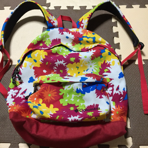 Columbia コロンビア 花柄 リュック 豆大福 青森の靴 バッグの中古あげます 譲ります ジモティーで不用品の処分
