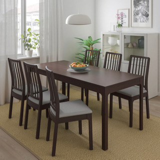 IKEA エーケダーレン　ダイニングテーブル　〜8人