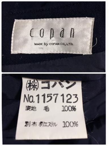 処分しました꒰昭和レトロ꒱日本製 金ボタン マーメイドライン ワンピース 濃紺 ヴィンテージ 5