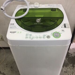★激安家電★SHARP シャープ 洗濯機 2007年製 5.5k...