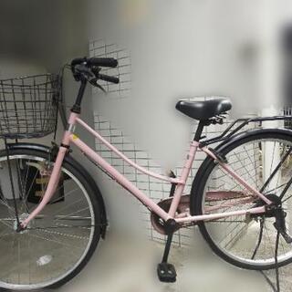 【受取予定者確定】『自転車』26インチ・ピンク
