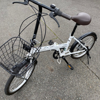 折りたたみ自転車　使用1年　超美品！