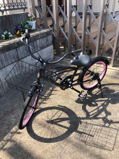 ビーチクルーザー　子供用自転車　20インチ