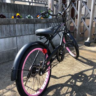 ビーチクルーザー　子供用自転車　20インチ