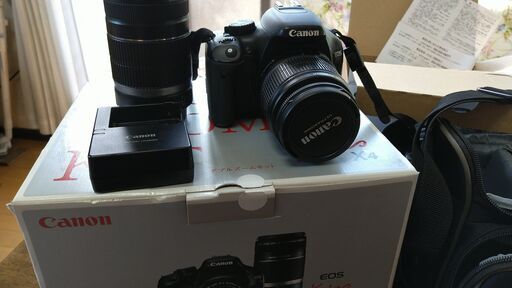 Canon EOS kiss X4 ダブルレンズセット　15000円！