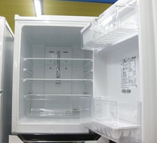 札幌白石区 130L 2ドア冷蔵庫 2017年製 ハイセンス HR-D1302 白