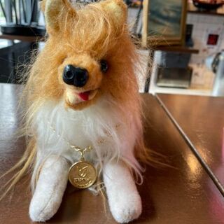 【ネット決済・配送可】(昭和レトロ)ツジペットのコリー犬