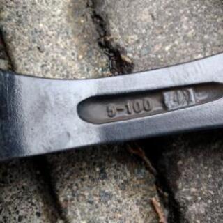 18インチ 7.5j 5穴 PCD100 LMスポーツ ホイール